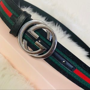 Gucci Black Green and Red GG